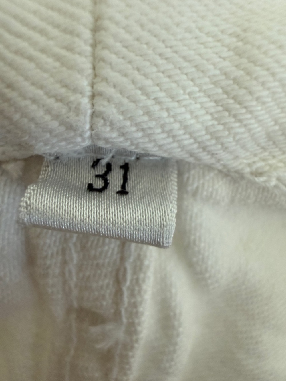 Agolde White 90s Jean Loose Fit Rip Straight Leg Mid rise Button Fly Jeans 31 - Picture 10 of 13